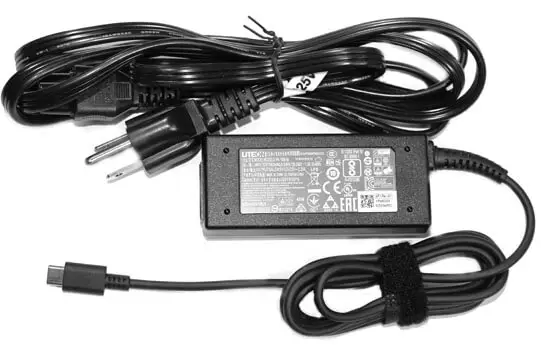 65W Adapter with Power Cord (USB-C Connection)