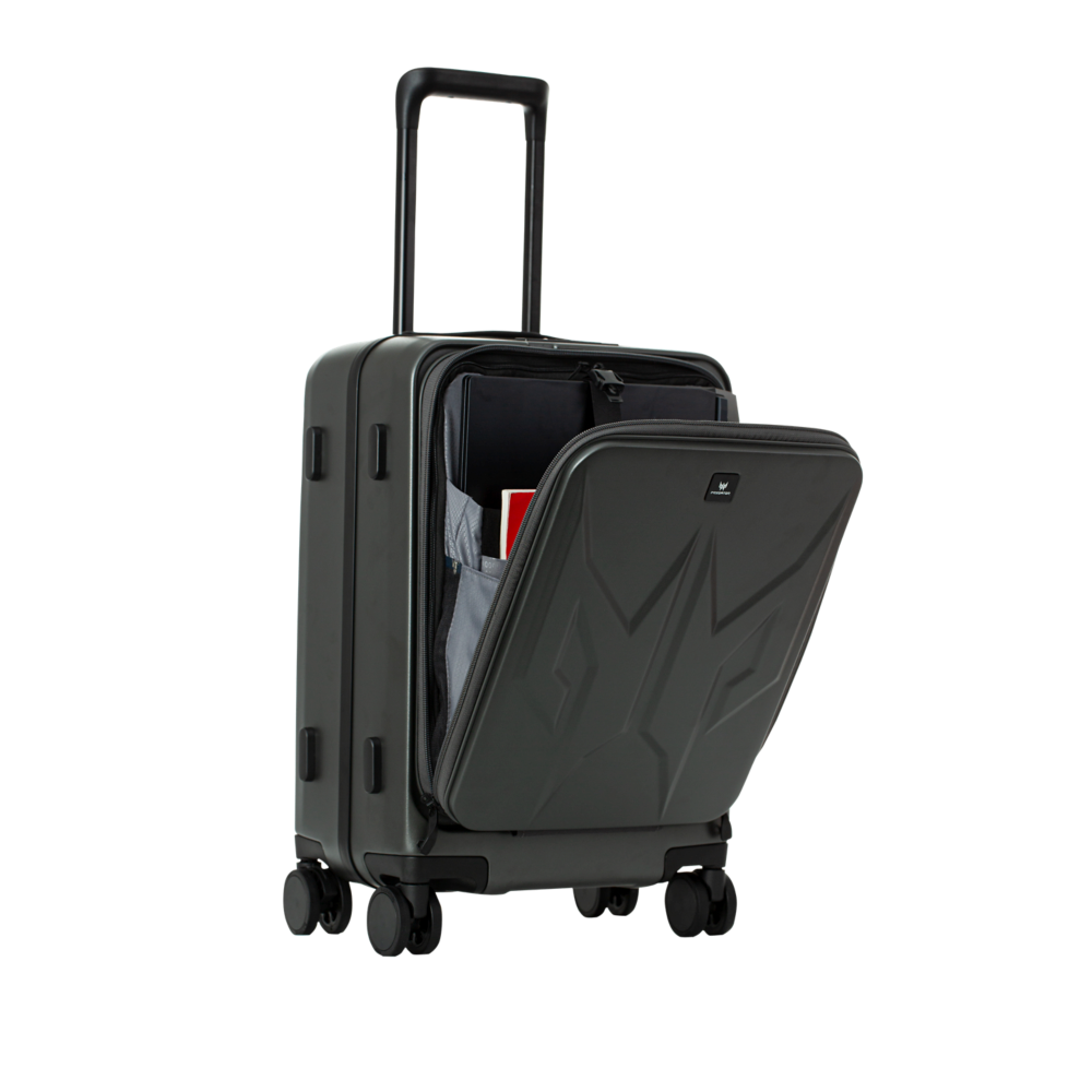 Predator Street-Style Carry-on Luggage 20" - Matte Grey