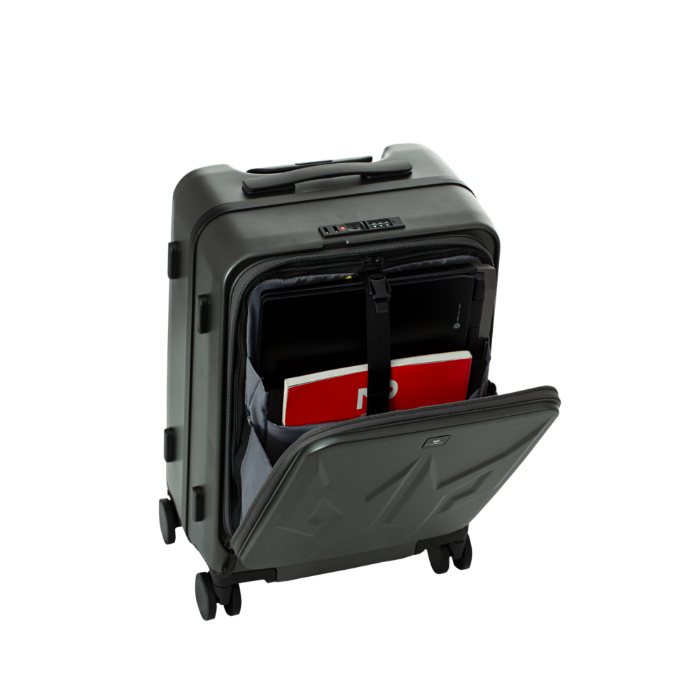 Predator Street-Style Carry-on Luggage 20" - Matte Grey