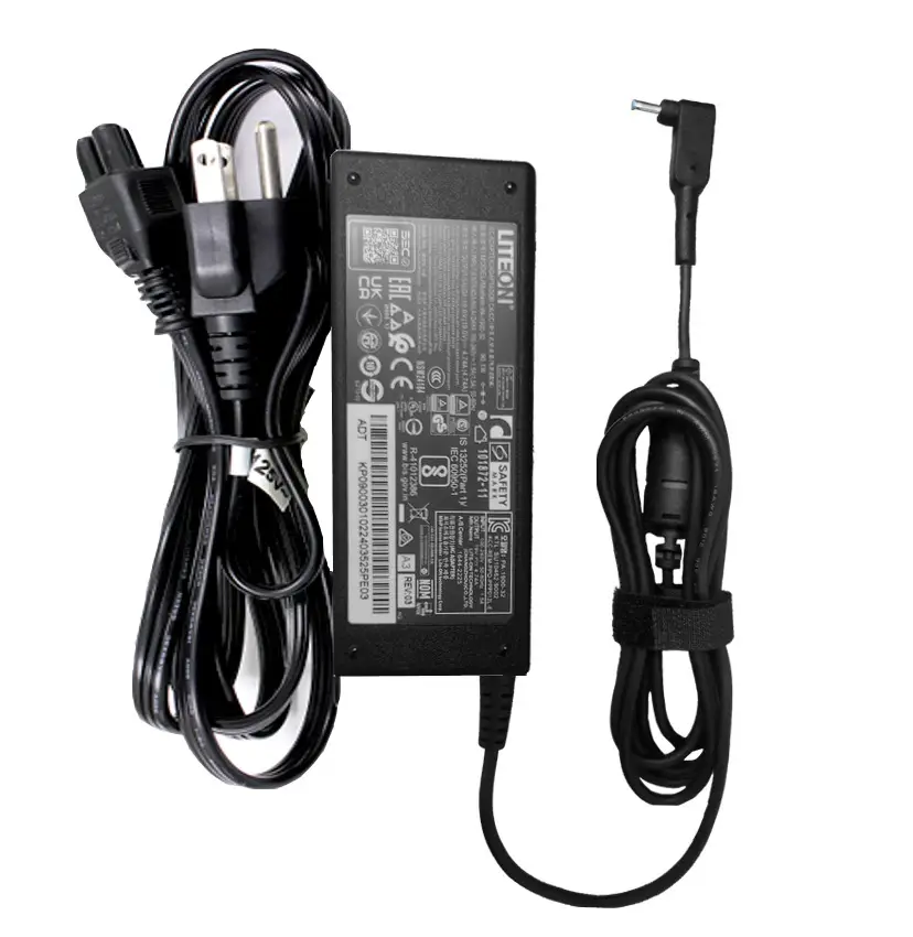90W ADAPTER KIT WITH POWER CORD (SMALL BLUE PIN)