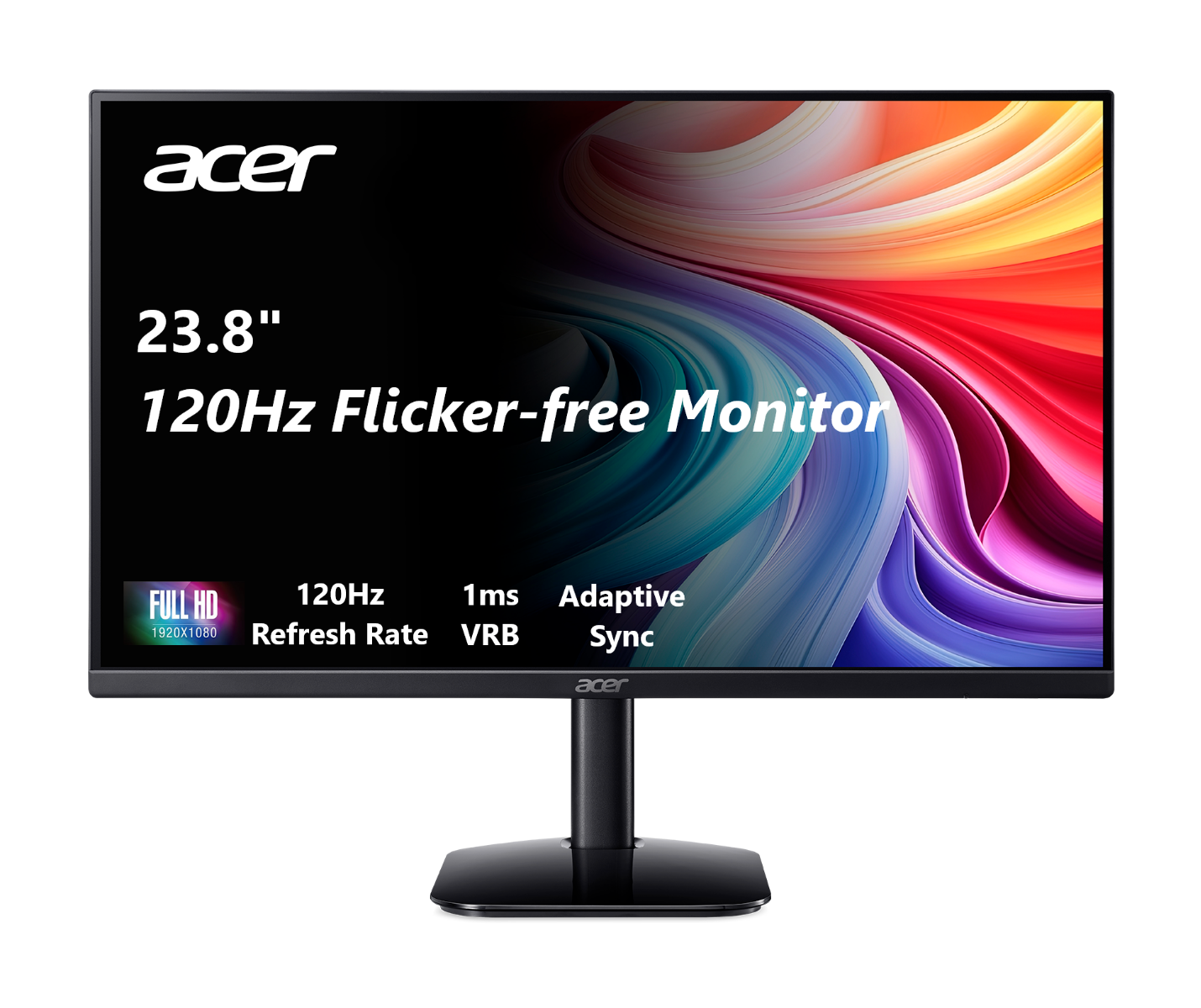 23.8" Acer KB2 Essential Monitor - KB242Y G0BI